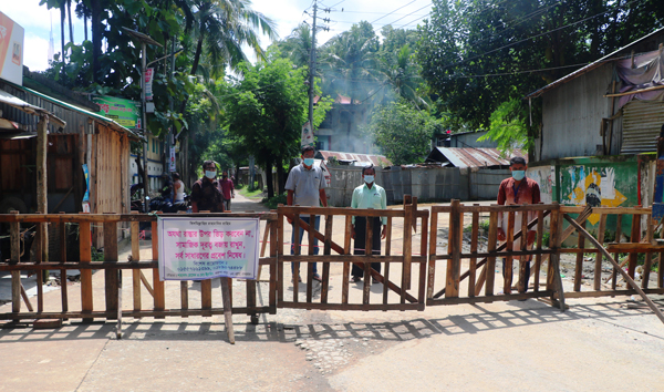 বান্দরবানে চলছে ১০ম দিনের মত লকডাউন, বন্ধ সকল ব্যবসা প্রতিষ্ঠান, হাট বাজার ও গণপরিবহণ