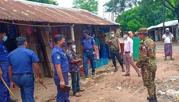 রাজস্থলীতে লকডাউন বাস্তবায়নে ব্যাপক তৎপর প্রশাসন