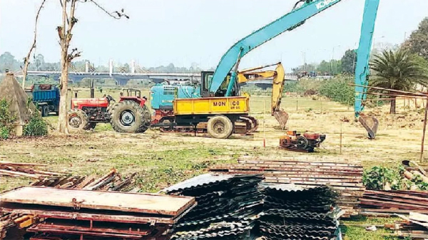 সীমান্ত জটিলতায় থমকে আছে রামগড় স্থলবন্দরের কাজ