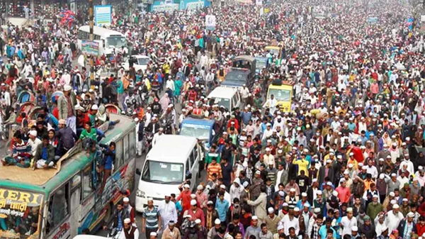 দেশে জনসংখ্যা এখন ১৬ কোটি ৫১ লাখ