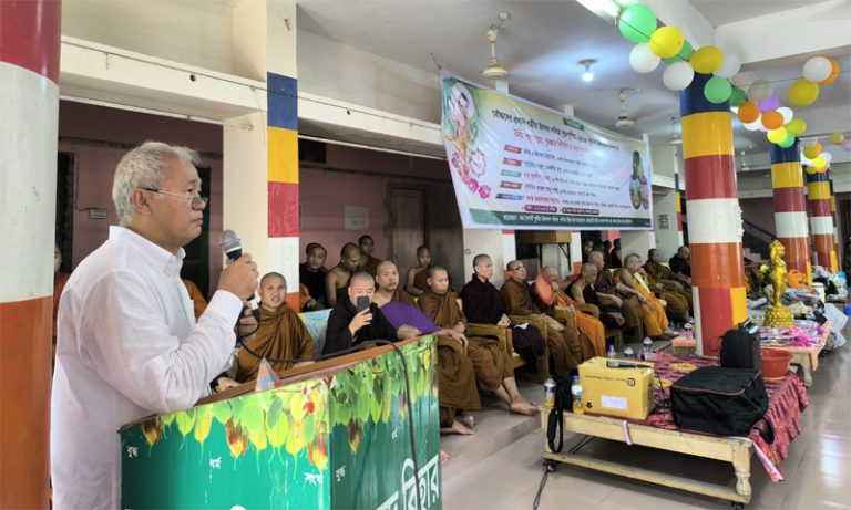 পার্বত্য চট্টগ্রামে শান্তি ও সম্প্রীতির বন্ধন গড়ে তুলতে ঐক্যবদ্ধভাবে কাজ করতে হবে-পার্বত্য উপদেষ্টা সুপ্রদীপ চাকমা