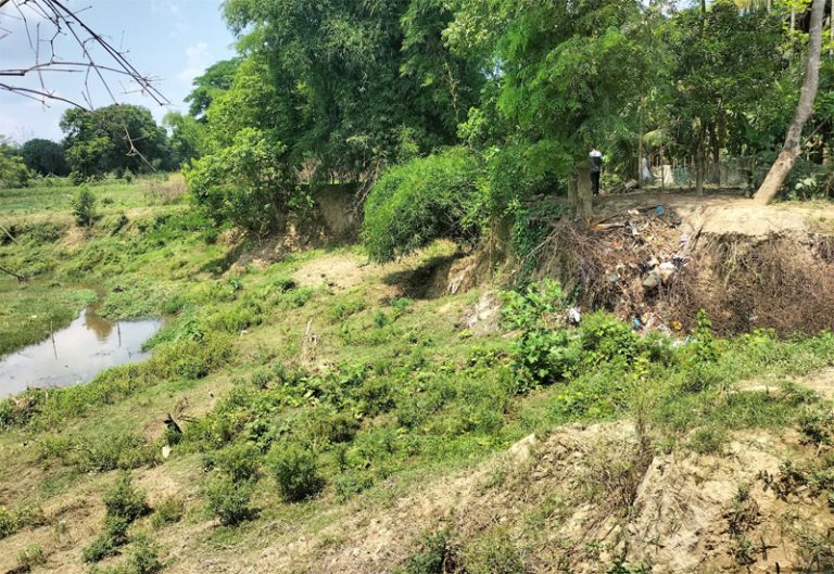 দীঘিনালায় নদী ভাঙ্গনে বিলিন হয়ে যাচ্ছে বসতবাড়ি ফসলে জমি