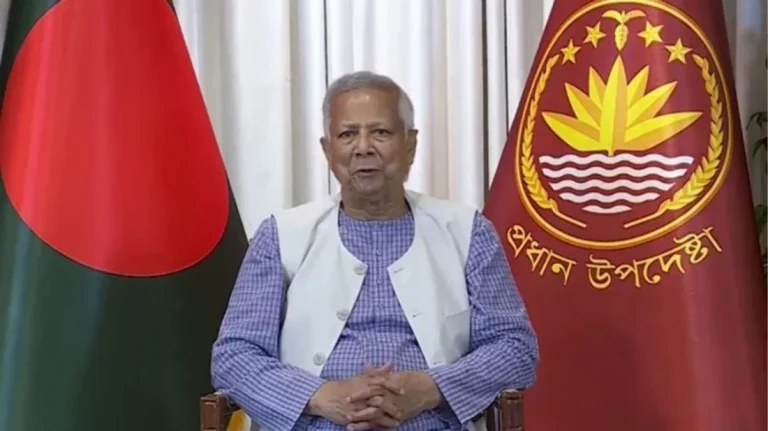 জাতির উদ্দেশে ভাষণে কী বললেন প্রধান উপদেষ্টা