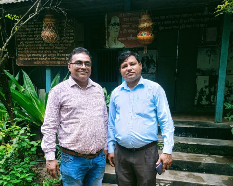 কোন একদিন পল্লী কবি জসিম উদ্দীনের জন্ম ভিটায়