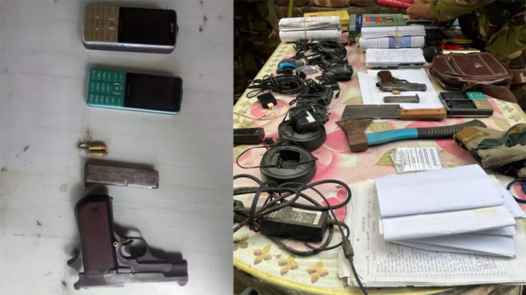 খাগড়াছড়ির জঙ্গলে সেনা অভিযানে ইউপিডিএফের গোপন আস্তানার সন্ধান, অস্ত্র ও গোলাবারুদ উদ্ধার